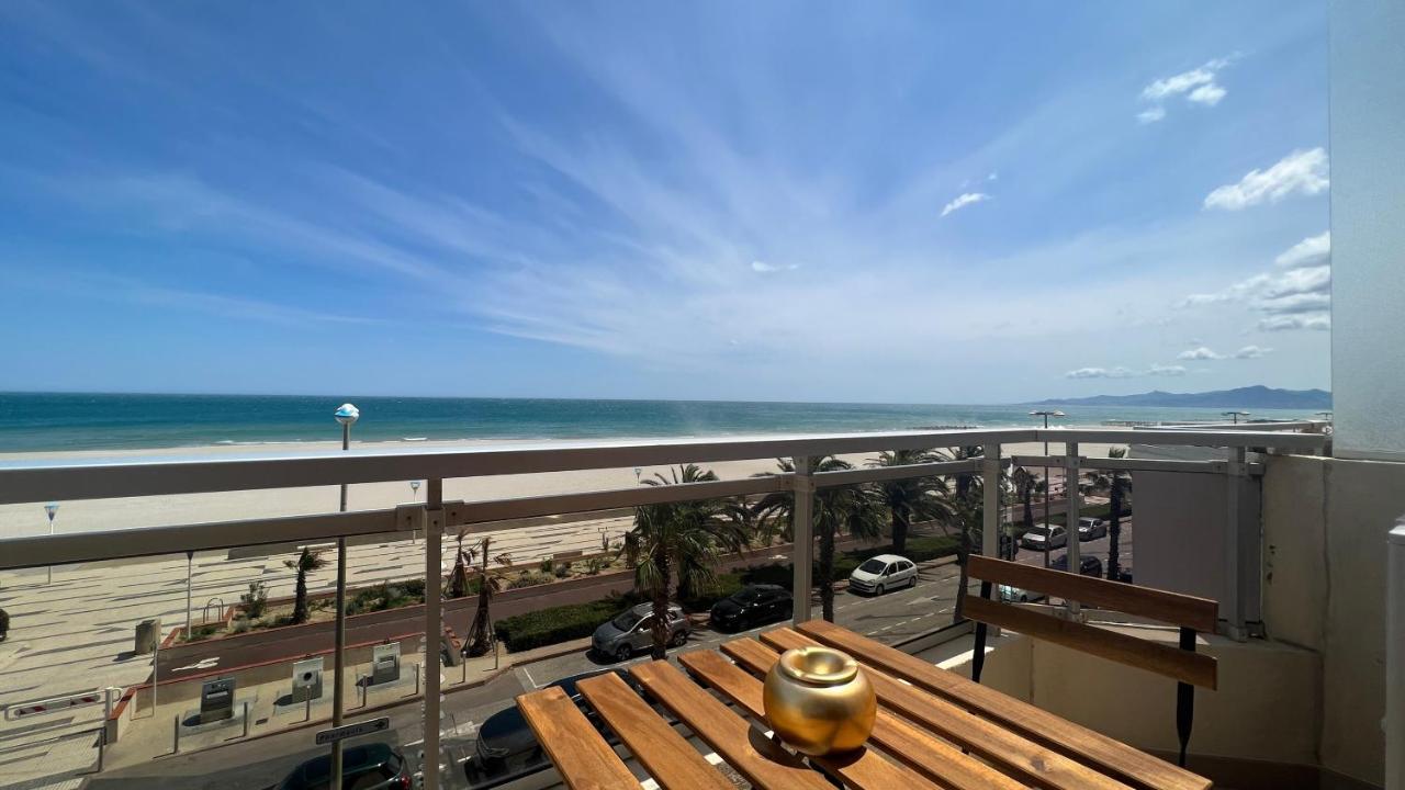 Appartement Cosy, Vue Mer Avec Parking Privatif Canet-en-Roussillon Extérieur photo